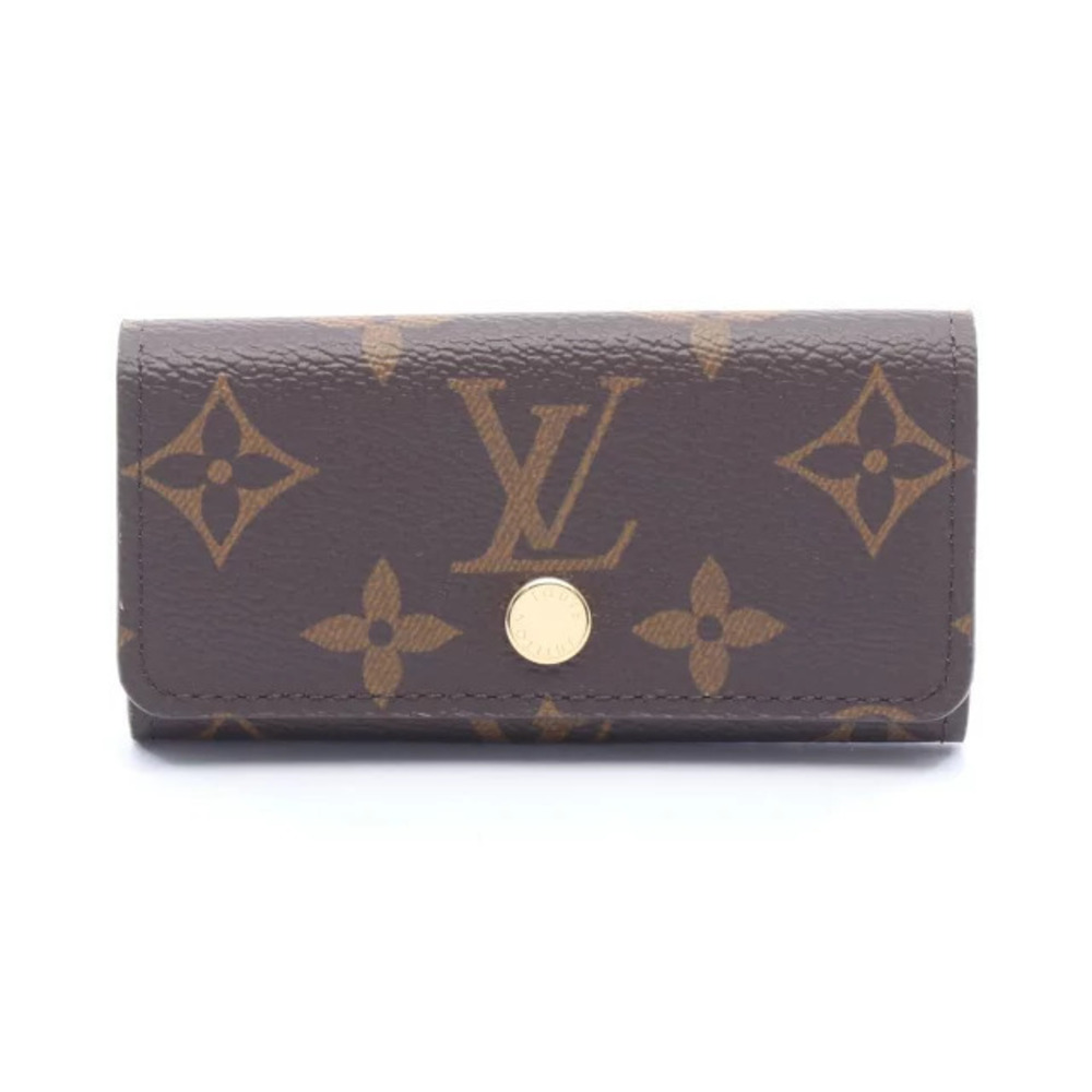 Louis Vuitton Multicles Key Case Wallet Accessory Canvas Monogram Brown
